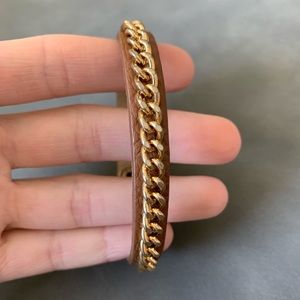 Fornash Leather/Chain Bracelet